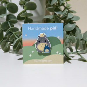 Handmade pin - My Neighbor Totoro